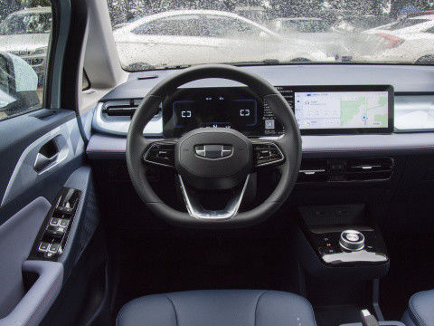 Mały SUV Ekologiczne samochody elektryczne Geometria Geely E 320 km 401 km 5 drzwi 5 miejsc siedzących