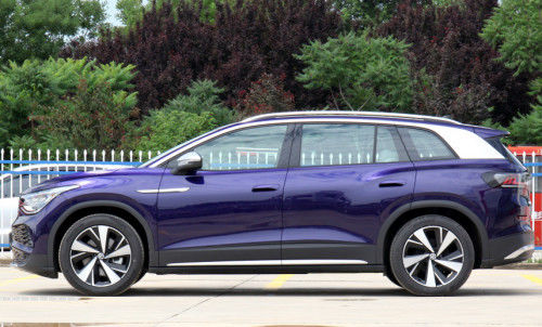 VW ID6X Duże samochody elektryczne 617 km dalekiego zasięgu W pełni elektryczne pojazdy typu SUV 160 km/h