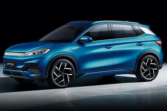 510 km czysto elektrycznych samochodów