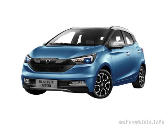 100 km/h Szybki samochód elektryczny JMC EV3 New Energy EV Samochód Sedan 302 km NEDC