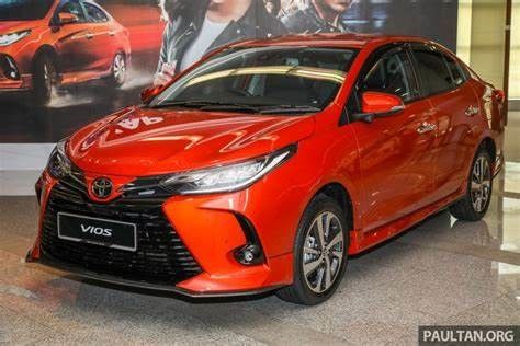 Toyota Vios Średnie samochody elektryczne 190 km/h Maksymalna prędkość FWD 5-osobowy sedan