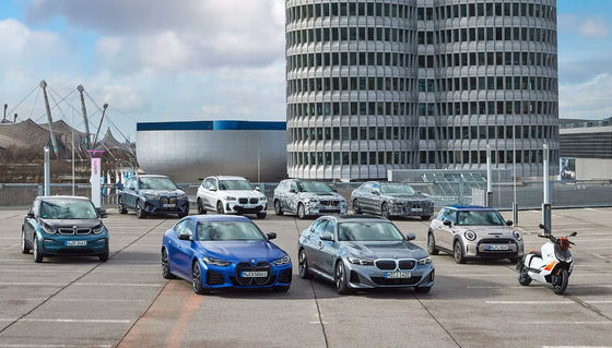 180 km / h Samochody EV dalekiego zasięgu Szybki samochód elektryczny BMW I3 526 km 4 drzwi 5 miejsc