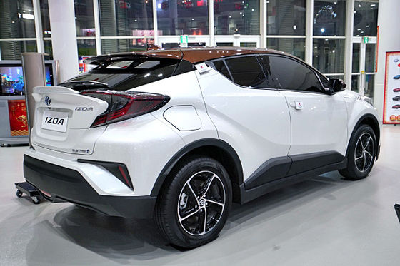 Toyota Izoa Pure Electric Cars Nedc 400 km EV Samochody SUV 54,3 kWh 150 kW 300 nm 204 KM