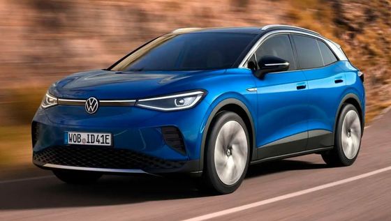 607 km Samochody elektryczne dalekiego zasięgu Kompaktowy SUV Volk Swagen Id 4X 160 km/h