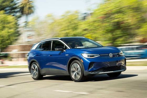 607 km Samochody elektryczne dalekiego zasięgu Kompaktowy SUV Volk Swagen Id 4X 160 km/h