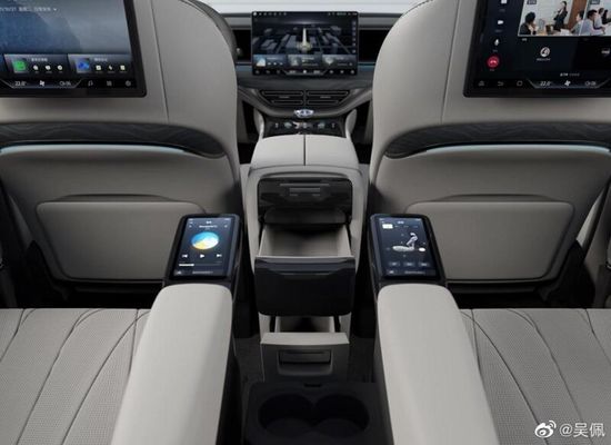 Denza D9 MPV EV Samochód 571nm Akumulator litowo-żelazny 4WD Elektryczny SUV 180 km/h