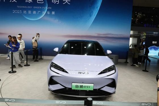 Przystojny czysty elektryczny BYD Sea Lion 07 EV Samochód Nowy Pojazd Energetyczny Z Baterią Ostrza