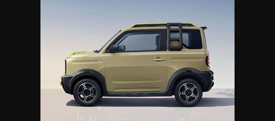 2023 Mini Elektryczny Samochód Mała Chińska Elektryczna Samochód z Bronco Twarz Na Geely Panda Knight 200km zasięg