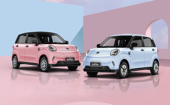 Doskonała konfiguracja wnętrza i stylistyka w Lingbao Box EV Nowy samochód