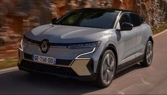 Długotrwała jazda testowa na akumulatorze Renault Megane E-Tech o pojemności 40/60 kWh, z zasięgiem około 158/208 mil