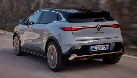 Długotrwała jazda testowa na akumulatorze Renault Megane E-Tech o pojemności 40/60 kWh, z zasięgiem około 158/208 mil