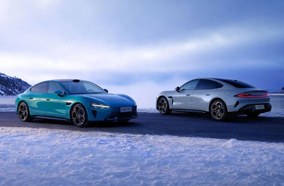 Nowy Xiaomi SU7 Sedan 475 kW lub 664 KM Moc 165 mph Nowy pojazd energetyczny