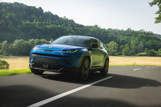 charakterystyczny pożądany SUV elektryczny rodziny Fisker Ocean elektryczny SUV o mocy 556 KM/737 Nm