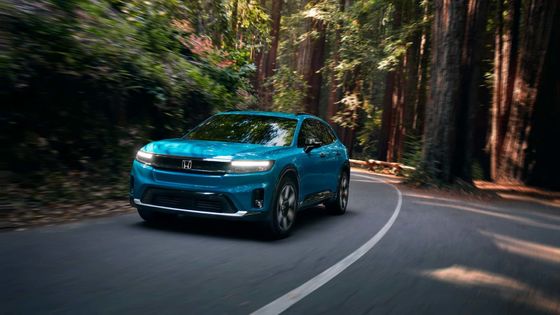Nowy samochód Ev 2024 Honda Prologue EV Crossover z niską, szeroką pozycją, długim rozstawem osi