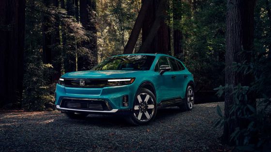Nowy samochód Ev 2024 Honda Prologue EV Crossover z niską, szeroką pozycją, długim rozstawem osi