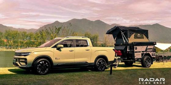 Nowa ciężarówka elektryczna 2024 Radar RD6 z napędem na wszystkie koła z mocą 200kW i momentem obrotowym 384Nm