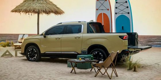 Nowa ciężarówka elektryczna 2024 Radar RD6 z napędem na wszystkie koła z mocą 200kW i momentem obrotowym 384Nm