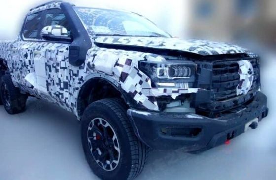 Wielki Mur Shanhai Canon pickup EV Cars Król Chińskich Pickupów