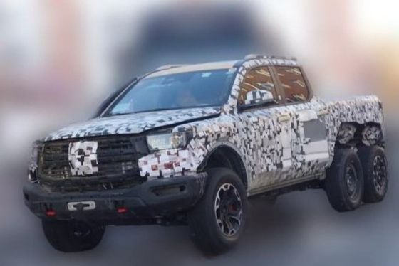 Wielki Mur Shanhai Canon pickup EV Cars Król Chińskich Pickupów