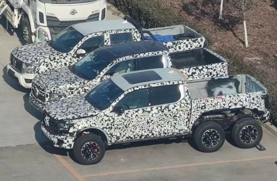 Wielki Mur Shanhai Canon pickup EV Cars Król Chińskich Pickupów