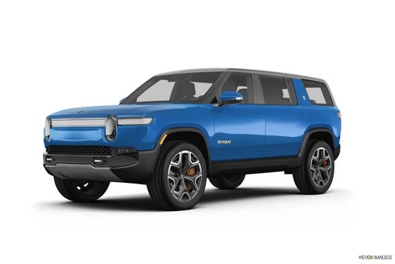 2023 RIVIAN R1S Cztery silniki 800P.S. zasięg 660 km, osiągając 60 mph w 3,1 s. Cały napęd elektryczny, 7 miejsc, wyższa klasy karabin.