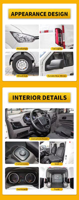 2024 Nowy Vanvoiture Electrique Nowoenergetyczne Pojazdy Carros Electric Cargo Mini Van Nowy Gonow Shuailing 260km 60kw