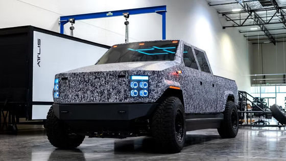 Atlis XT 100% Elektryczny Ciężarówka Z 125 KWh 250 KWh Pojemność akumulatora