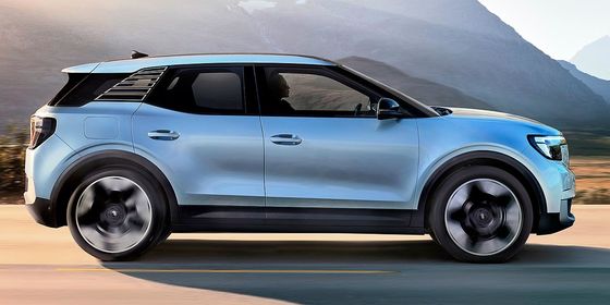 Czysty elektryczny crossover Ford Explorer z WLTP 380km zasięg 9sec przyspieszenie 0-100km/h