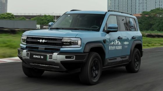 Najnowszy wypuszczony BYD Leopard FANGCHENGBAO 5 2024 PHEV Elektryczny samochód 4,8s 0-100km/h Przyśpieszenie 125km CLTC NOWY EV CAR