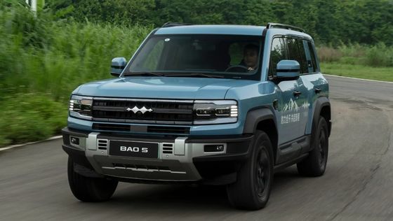 Najnowszy wypuszczony BYD Leopard FANGCHENGBAO 5 2024 PHEV Elektryczny samochód 4,8s 0-100km/h Przyśpieszenie 125km CLTC NOWY EV CAR