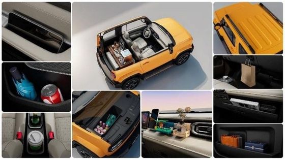 2024 full crossover BAOJUN YEP EV 303km CLTC 28.1bateria z silnikiem 75kw i maksymalną prędkością do 100km/h 3 lub 5 drzwi dostępne