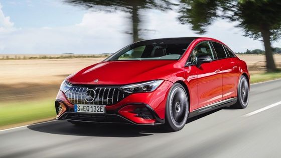 Gorąco sprzedawany pojazd elektryczny Mercedes-Benz EQE AMG 43 4MATIC akumulator 90,6kwh zasięg 450km z mocą silnika 350kw/476P.s