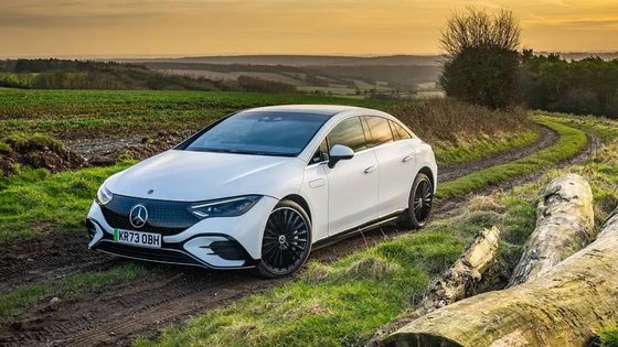 Najbardziej atrakcyjny samochód elektryczny Mercedes-Benz EQE 300 Sedan 525km zasięg 180kw/245P.s moc w 210kmph prędkość maksymalna