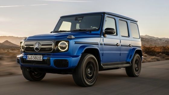 Wysokiej klasy off-roader przedprzedaż 2025 Mercedes-Benz G580 z EQ Technologia Gee Whiz 116kwh bateria 180km / h maksymalna prędkość