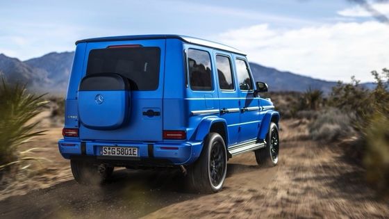 Wysokiej klasy off-roader przedprzedaż 2025 Mercedes-Benz G580 z EQ Technologia Gee Whiz 116kwh bateria 180km / h maksymalna prędkość