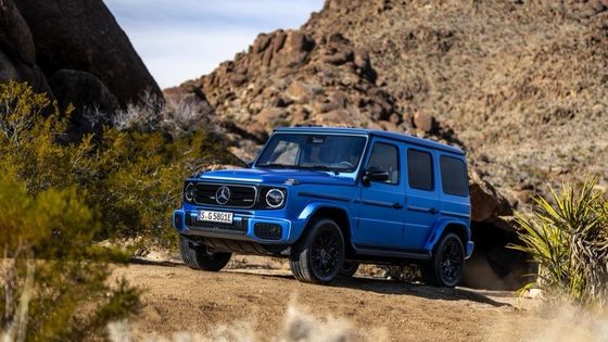 Wysokiej klasy off-roader przedprzedaż 2025 Mercedes-Benz G580 z EQ Technologia Gee Whiz 116kwh bateria 180km / h maksymalna prędkość