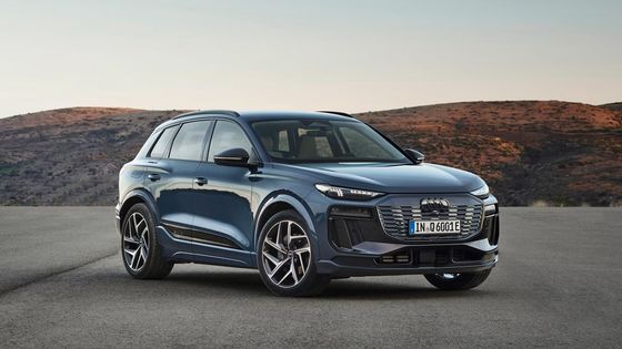 Długi zasięg z super szybkim ładowaniem 270kw i hojnym wyposażeniem w Audi Q6e-tron czysto elektryczny pojazd 285kw mocy