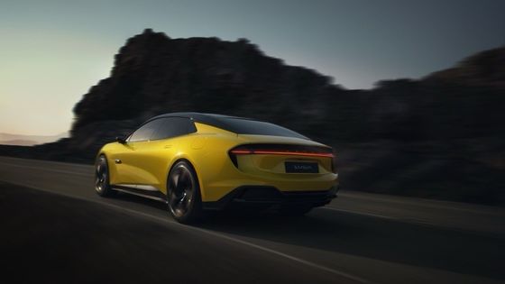 Lotus Emeya Packs Firmy's New Age EV Tech W Czterodrzwiowym GT Bodystyle Z 650km Działalnością 250km/h Maksymalna prędkość &450kwpower
