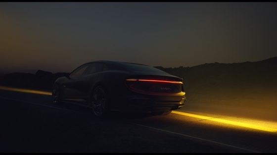 Lotus Emeya Packs Firmy's New Age EV Tech W Czterodrzwiowym GT Bodystyle Z 650km Działalnością 250km/h Maksymalna prędkość &450kwpower