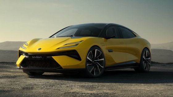 Lotus Emeya Packs Firmy's New Age EV Tech W Czterodrzwiowym GT Bodystyle Z 650km Działalnością 250km/h Maksymalna prędkość &450kwpower