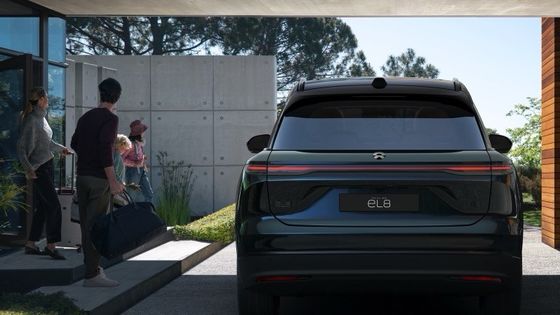 Nowe pojazdy energetyczne 2024 Nio EL8 Weilai Pojazdy elektryczne 75kwh akumulator 480kw ((653Ps)silnik 390km WLTP Zakres ev samochód