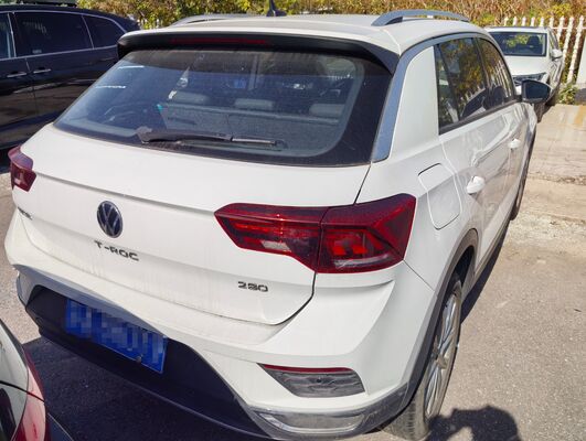 Używany Volkswagen T-ROC 2023 280TSI DSG 2WD Time Edition z raportami z testów przeprowadzonych przez osoby trzecie.