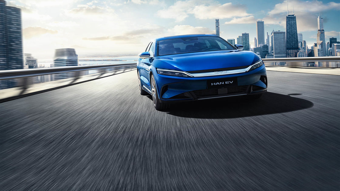 Szybkie pojazdy BYD z nową energią