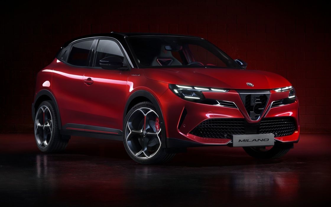 Najbardziej sportowy kompaktowy samochód Alfa Romeo Pierwszy EV Milano Z dwoma opcjami układu napędowego 156h & 240h WLTC 240 mil