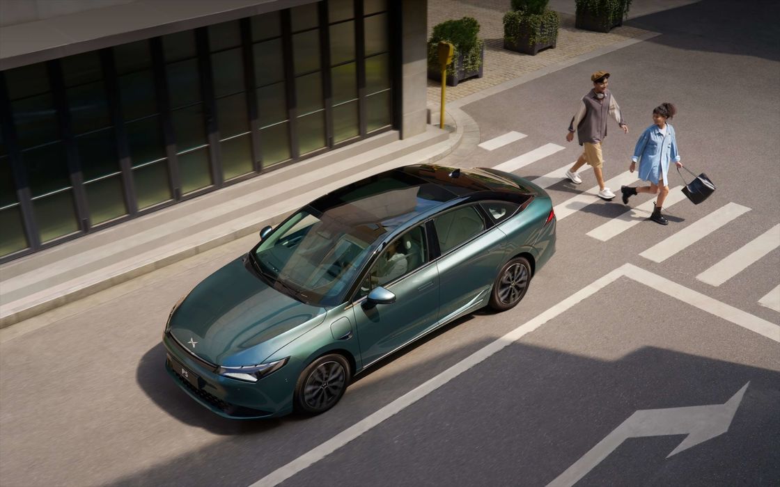 2024 Xpeng P5 Elektryczny Pojazd EV Elektryczny Samochód Długie zasięg 480 km 155 kW Moc 170 km/h