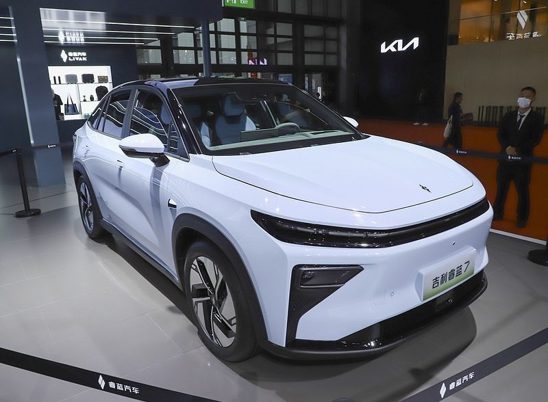 2024 Livan 7 Geely Ruilan 7 EV Samochód LHD w akumulatorze 450km ev samochody pojazdy nowej energii samochód czysto elektryczny