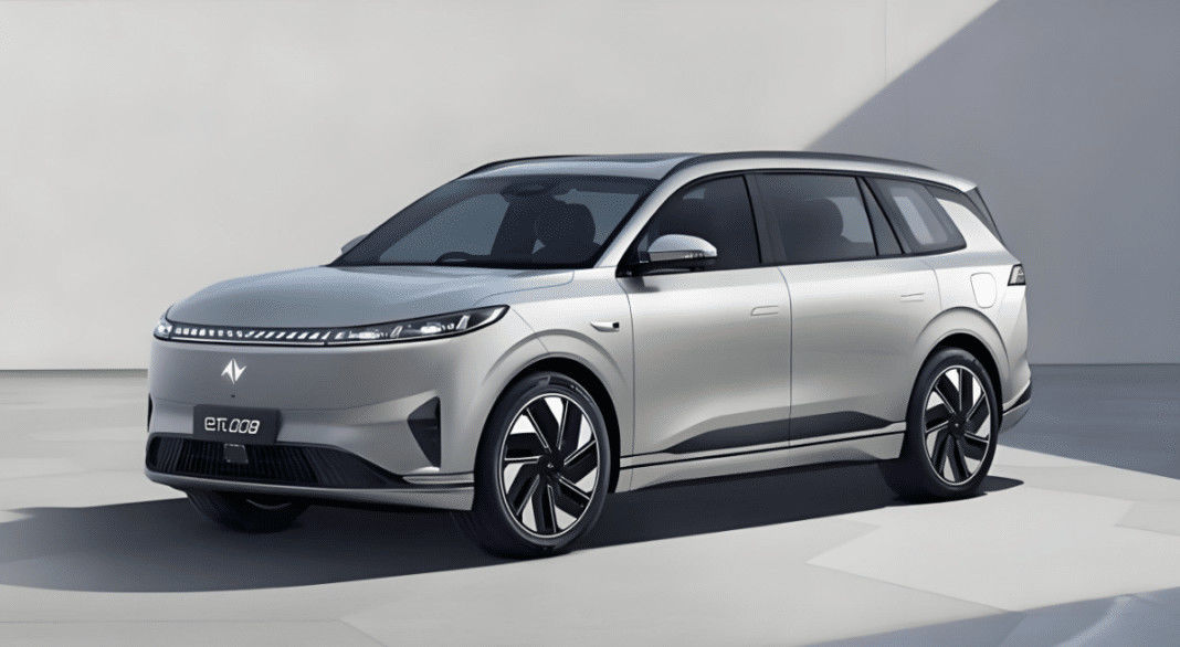 Przedsprzedaż 2024 NAJNOWSZY Elektryczny Samochód Dongfeng Eπ 008 Ev 5 drzwi/6 miejsc SUV CLTC 636km 200kw MotorpowerNowy EV CAR